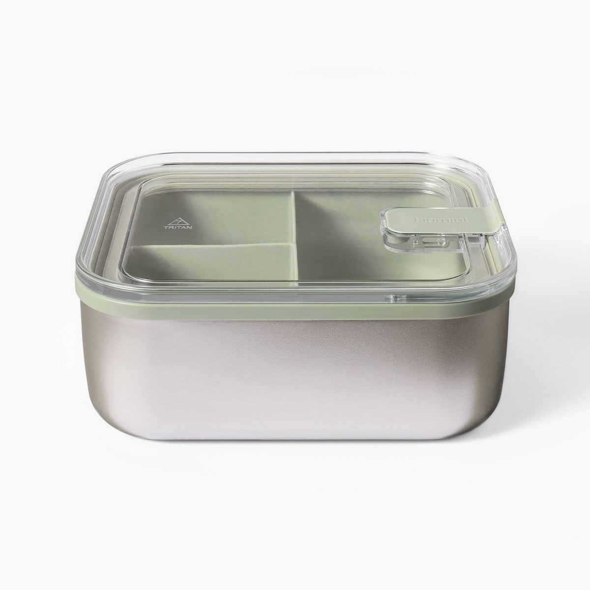 Personal Stainless Steel Snacklebox Silver - Figmint