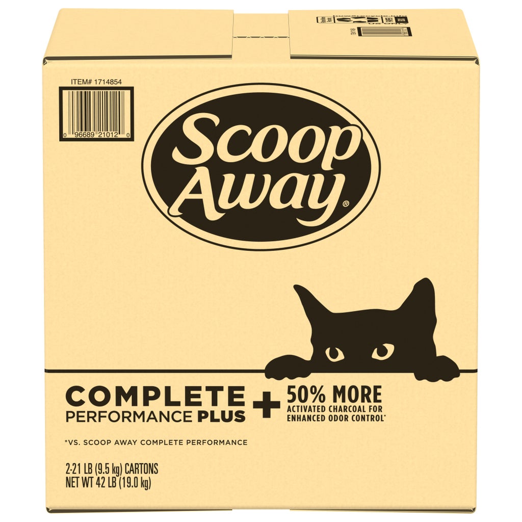 Scoop Away Complete Performance Plus Clumping Cat Litter, 42 lb