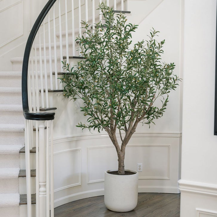 FAUX 8' OLIVE TREE