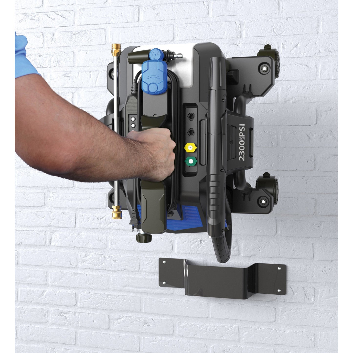 AR Blue Clean XWM2300 2300 PSI 1.3 GPM 3-in-1 Electric Pressure Washer