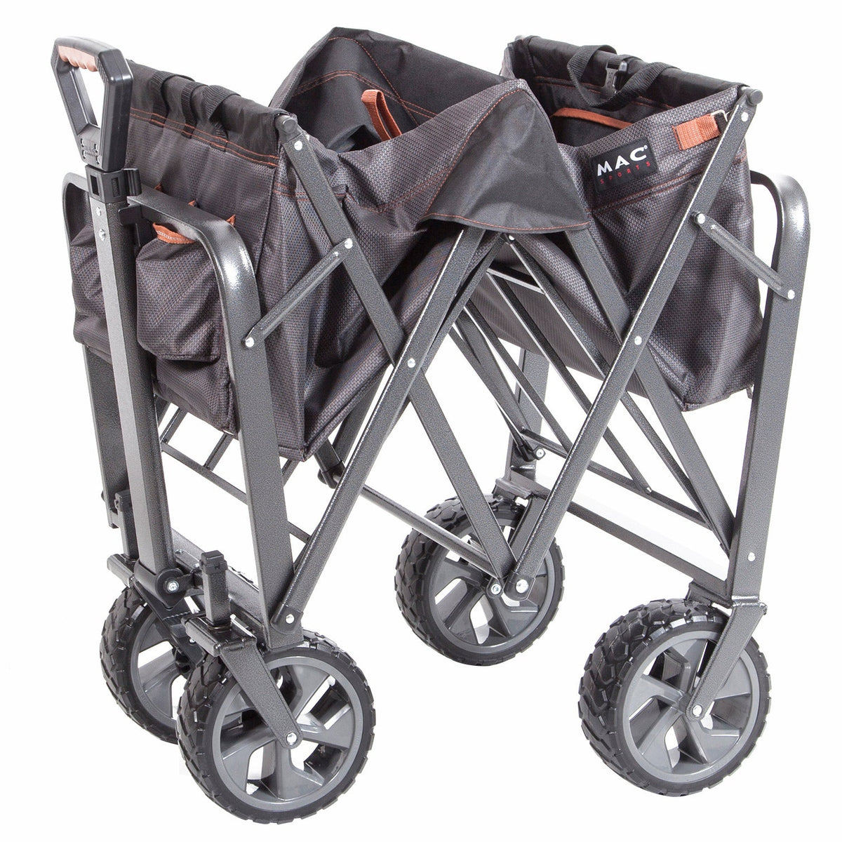 Mac Sports XL Folding Wagon with Brakes