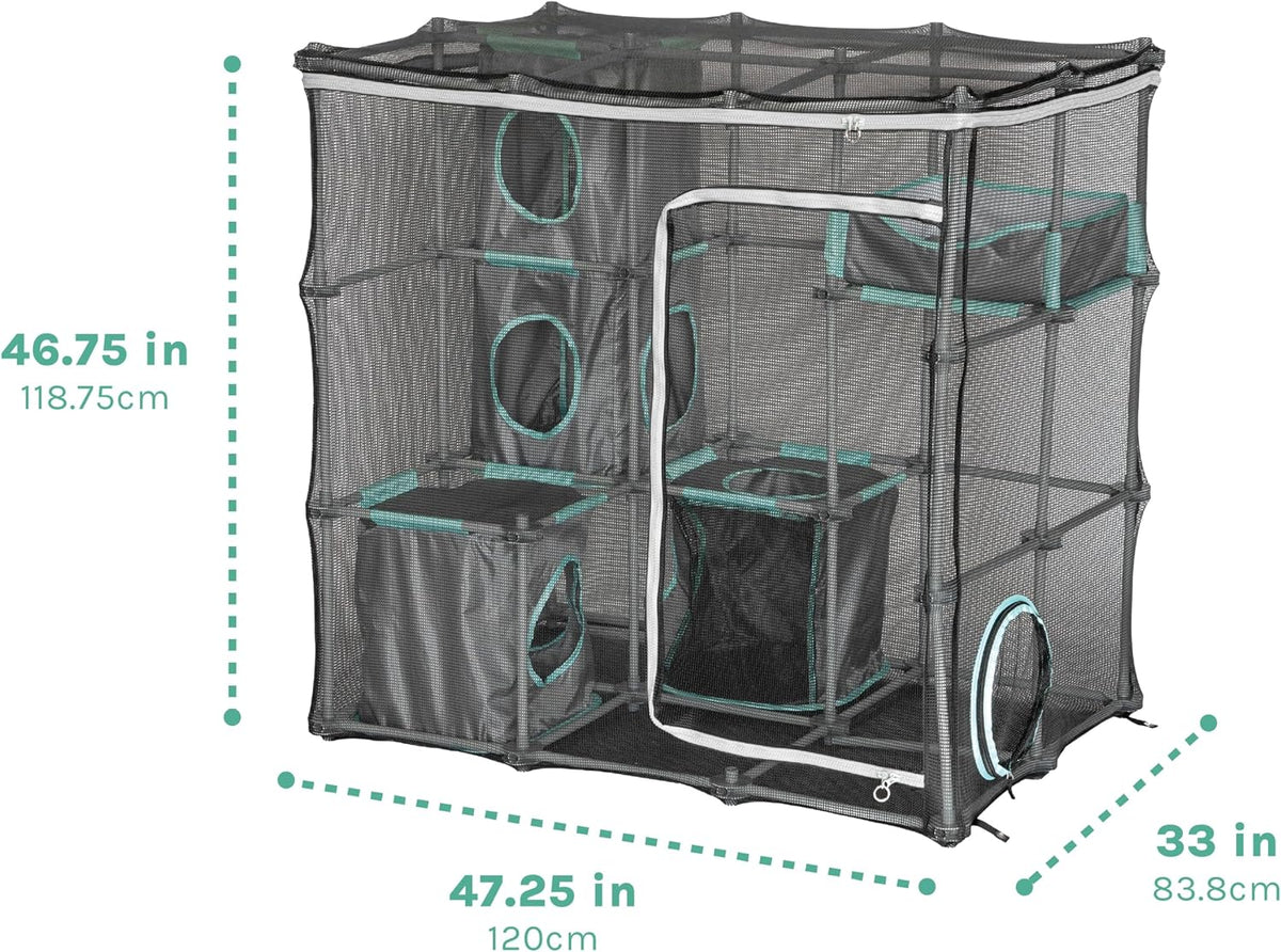 Kitty City Outdoor Mega Kit Cat Enclosure