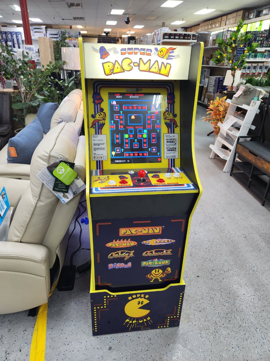 Arcade 1UP Pac Man Game Bundle