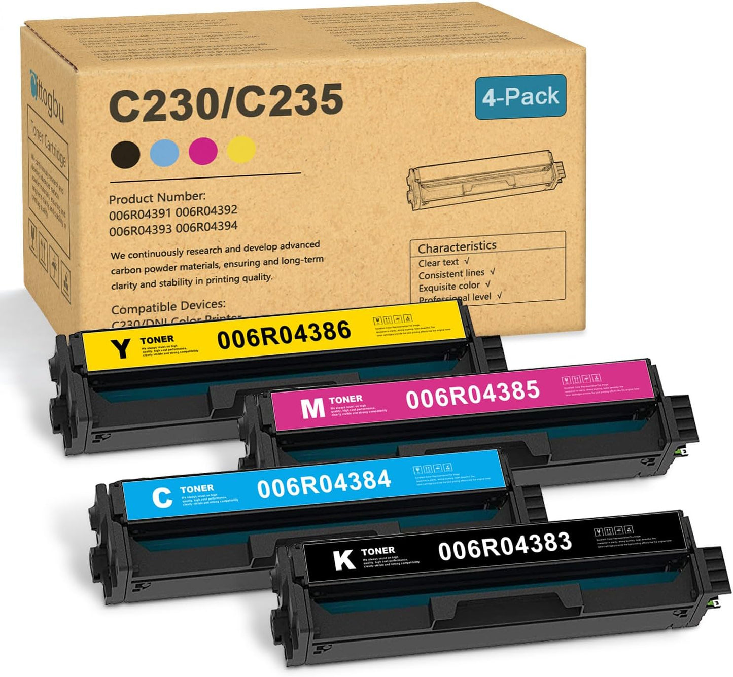 Brother laser Printer Black Toner Cartridge Toner Compatible c230 c235