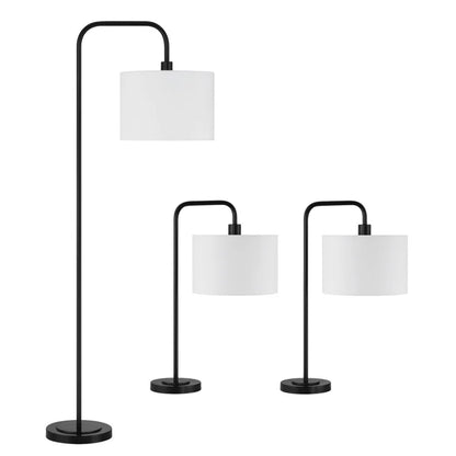 Bridgeport Designs Fremont 3-Piece Lamp Set