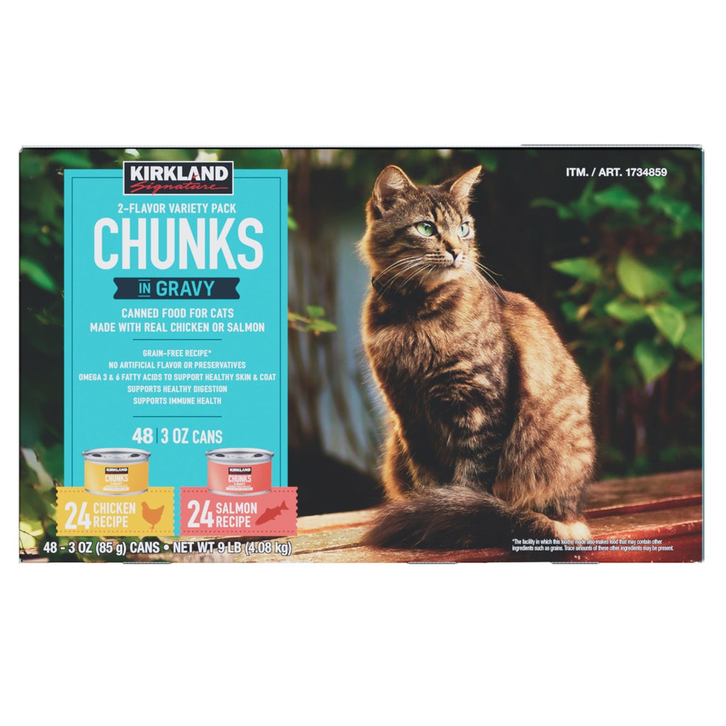 KS Canned Cat Chunks 48/3oz