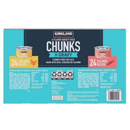 KS Canned Cat Chunks 48/3oz