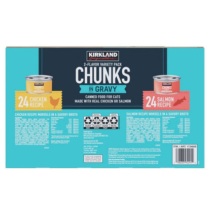 KS Canned Cat Chunks 48/3oz