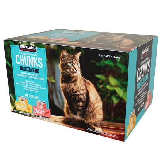 KS Canned Cat Chunks 48/3oz