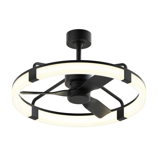 Artika Sunnyvale 28 in. LED Ceiling Fan with Remote - Black