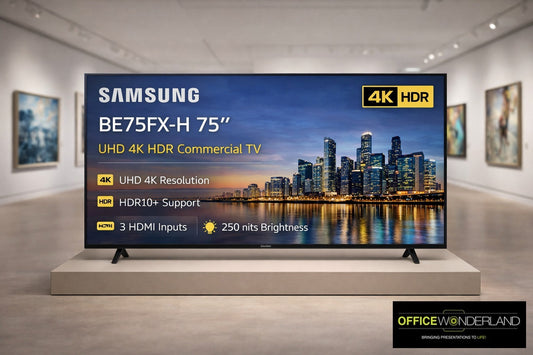 Samsung 75" tv UHD LED commercial display