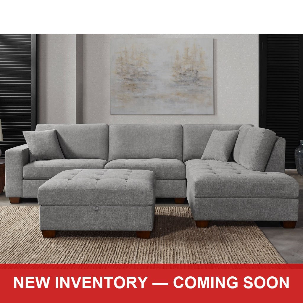 Miles 3-Piece Fabric Sectional