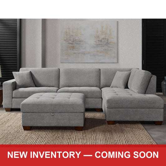 Miles 3-Piece Fabric Sectional