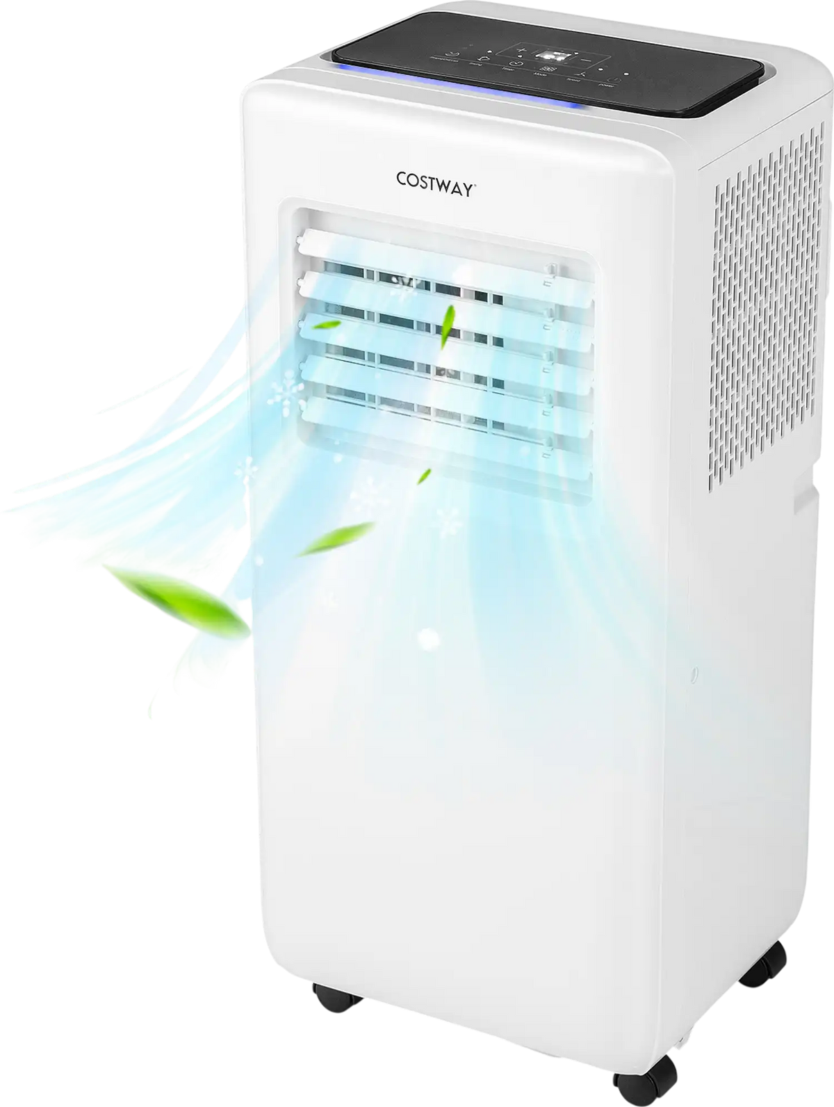 Costway 10000 BTU Portable Air Conditioner Remote LED Digital Display 95621384 New