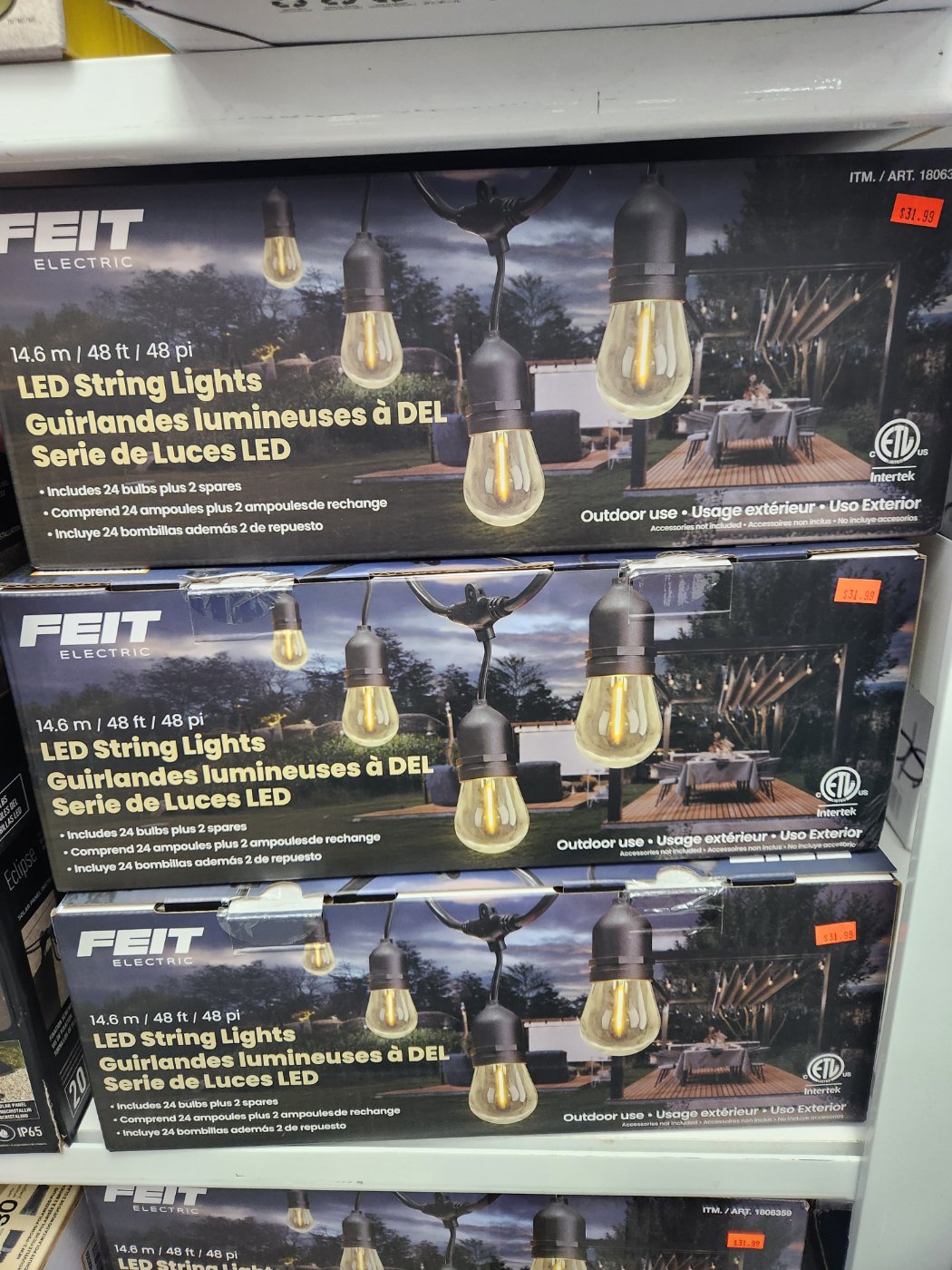 Feit Electric 48' LED String Light
