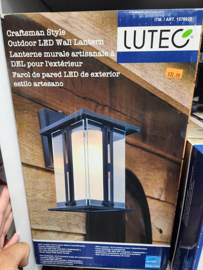 Lutec Outdoor LED Wall Lantern