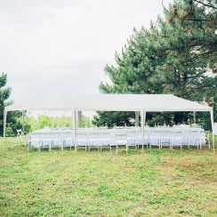 Costway 30 x 10 Foot Wedding Party 5-Wall Canopy Tent
