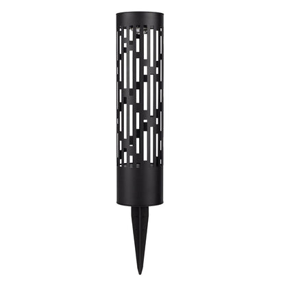 Test Rite Solar Bollard Rotating Pathway Light 4-Pack