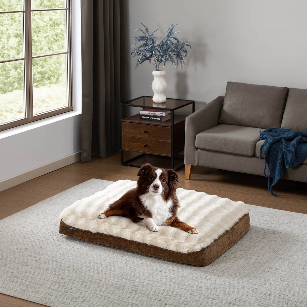 Tempur-Pedic Pet Mattress Bed, Tan
