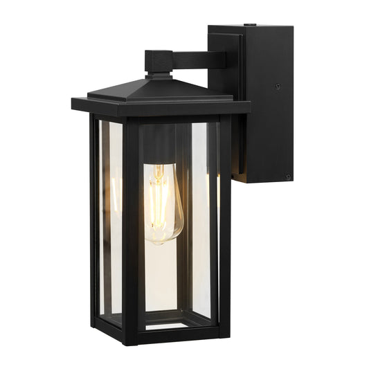Globe Electric Outdoor Sconce with GFCI Outlet