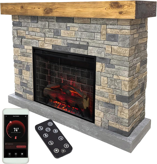 Fireplace with Remote