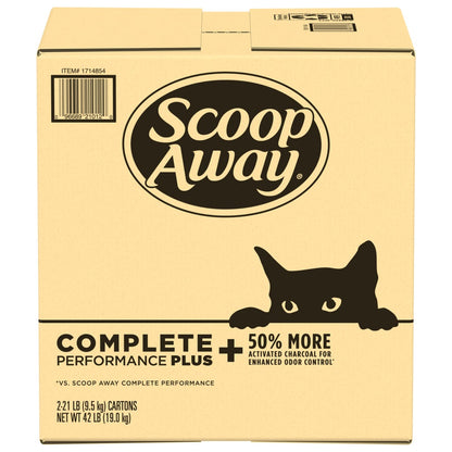Scoop Away Complete Performance Plus Clumping Cat Litter, 42 lb
