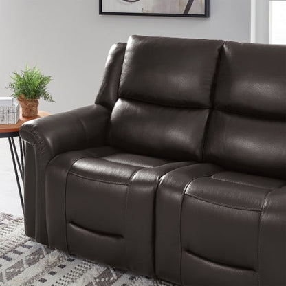Alba Leather Power Sofa