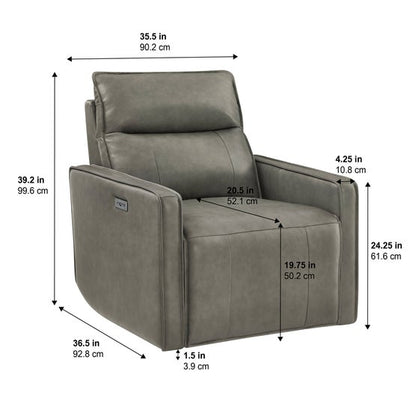 Henredon Keira Leather Chair