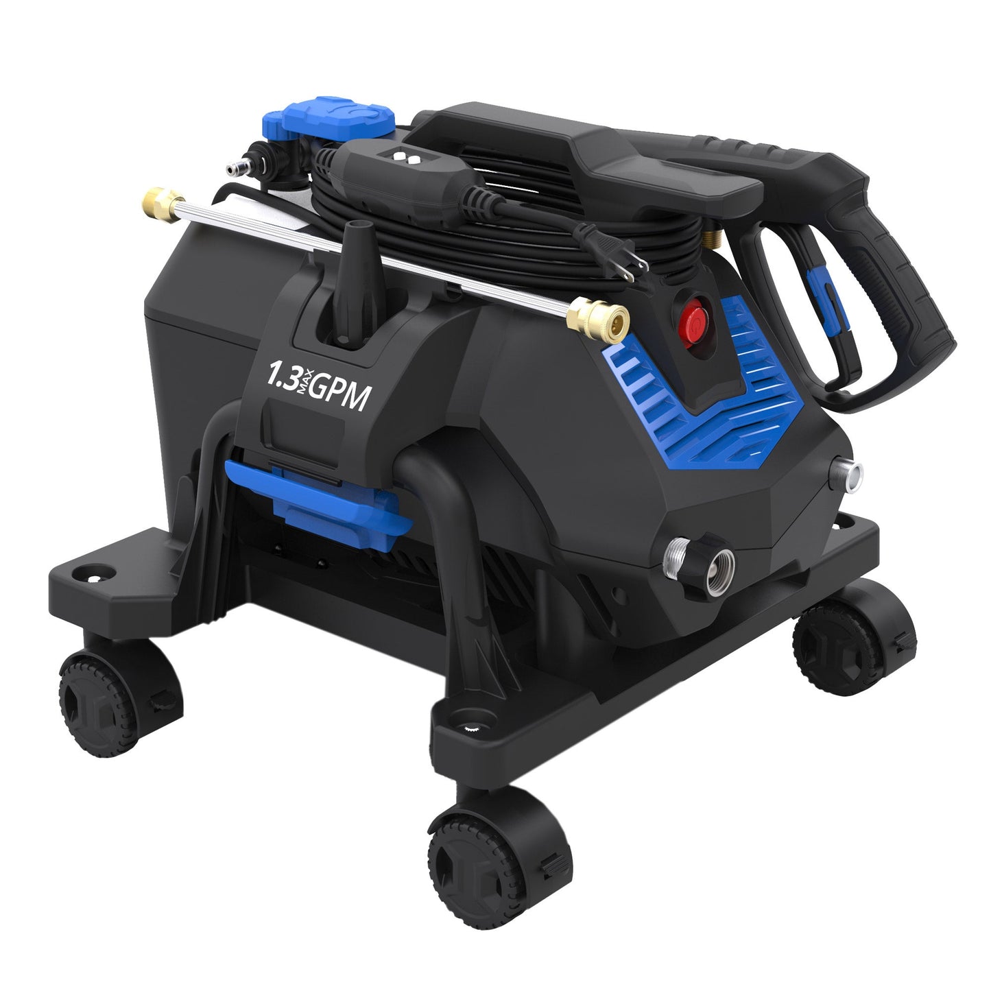 AR Blue Clean XWM2300 2300 PSI 1.3 GPM 3-in-1 Electric Pressure Washer
