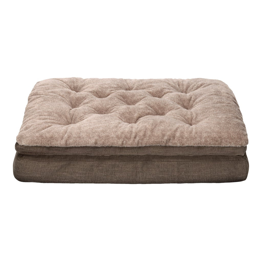 Kirkland Signature Gusseted Pillow Top Pet Bed, Brown