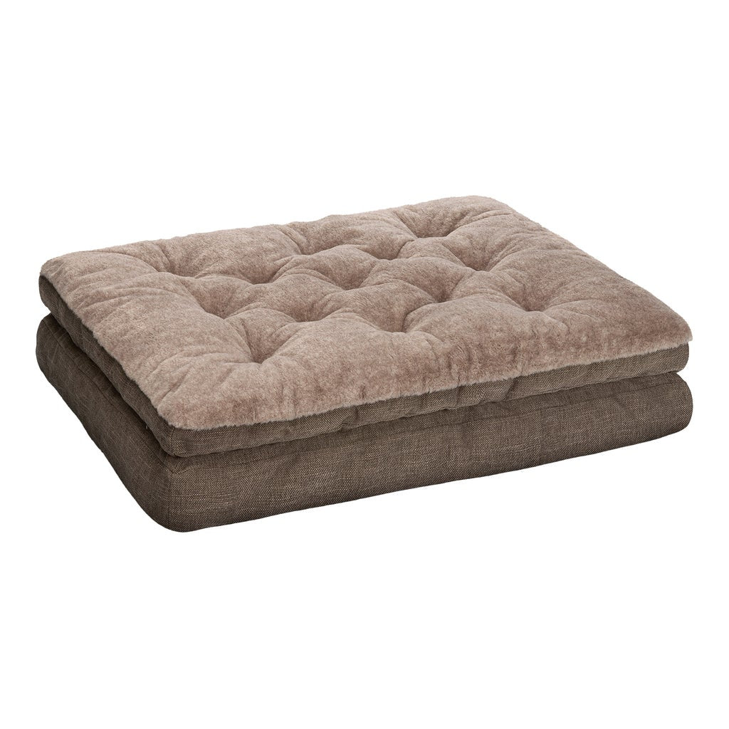 Kirkland Signature Gusseted Pillow Top Pet Bed, Brown