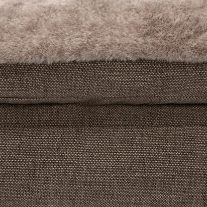 Kirkland Signature Gusseted Pillow Top Pet Bed, Brown