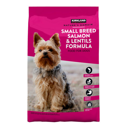 Kirkland Signature Nature's Domain Small Breed Salmon Meal & Sweet Potato Dog Food, 20 lb