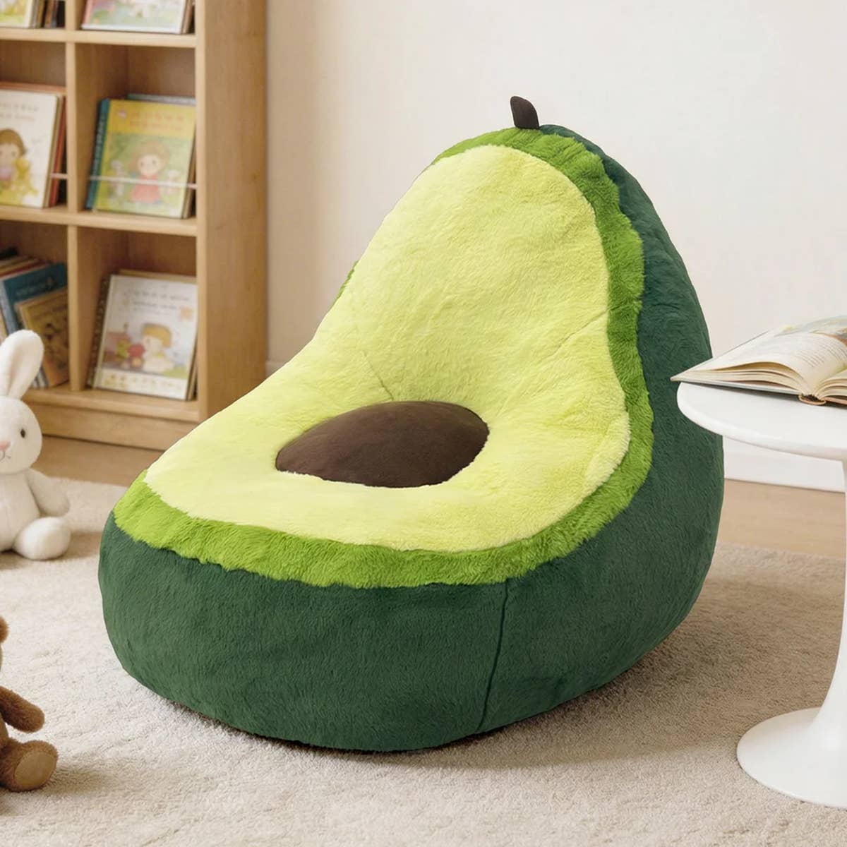 New Product: Brentwood Kids Avocado Foam Lounge Chair