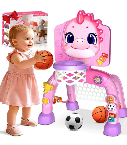 Basket Hoop Multi-Sport Activity Playset