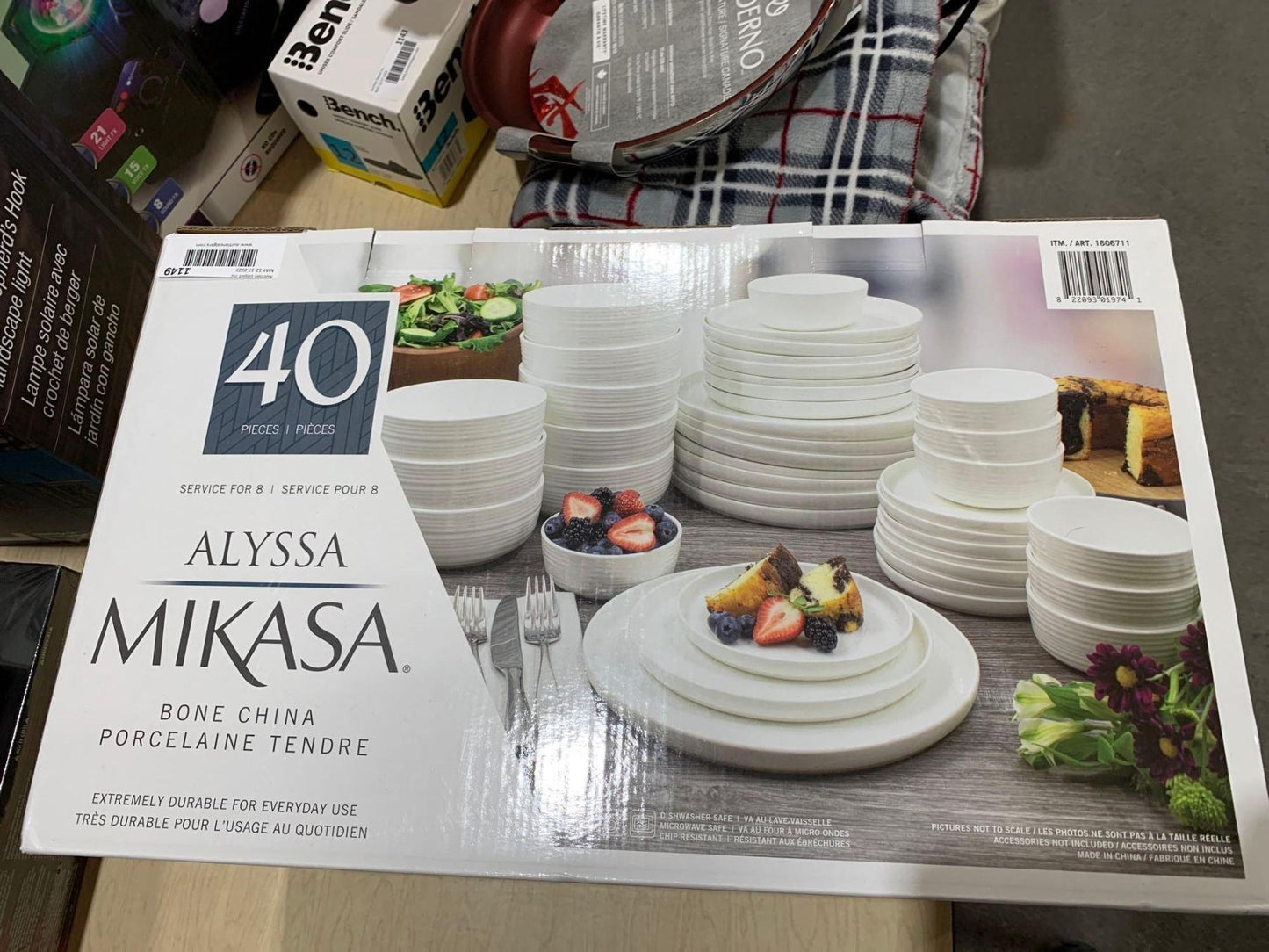 Mikasa 40pc Bone China
