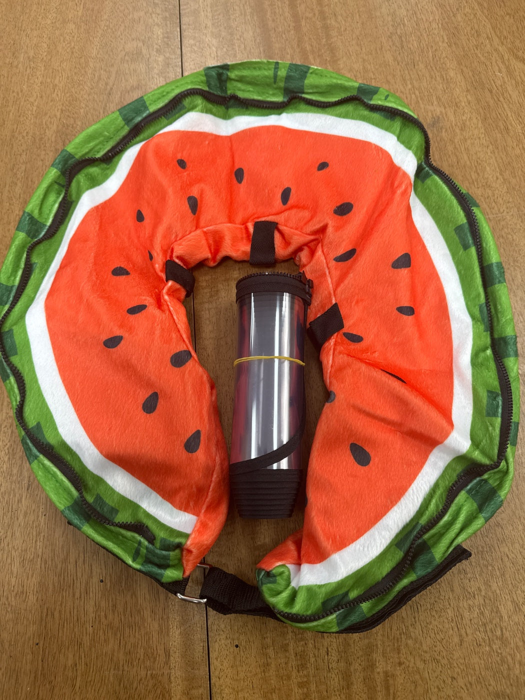 Dog Cone, Dog Surgery Collar, Inflatable Cones for Small Medium Large Dogs, Watermelon Dog Recovery Collar, Does not Impede Vision
