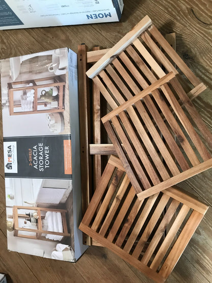 Mesa 3-Tier Acacia Wood Stand