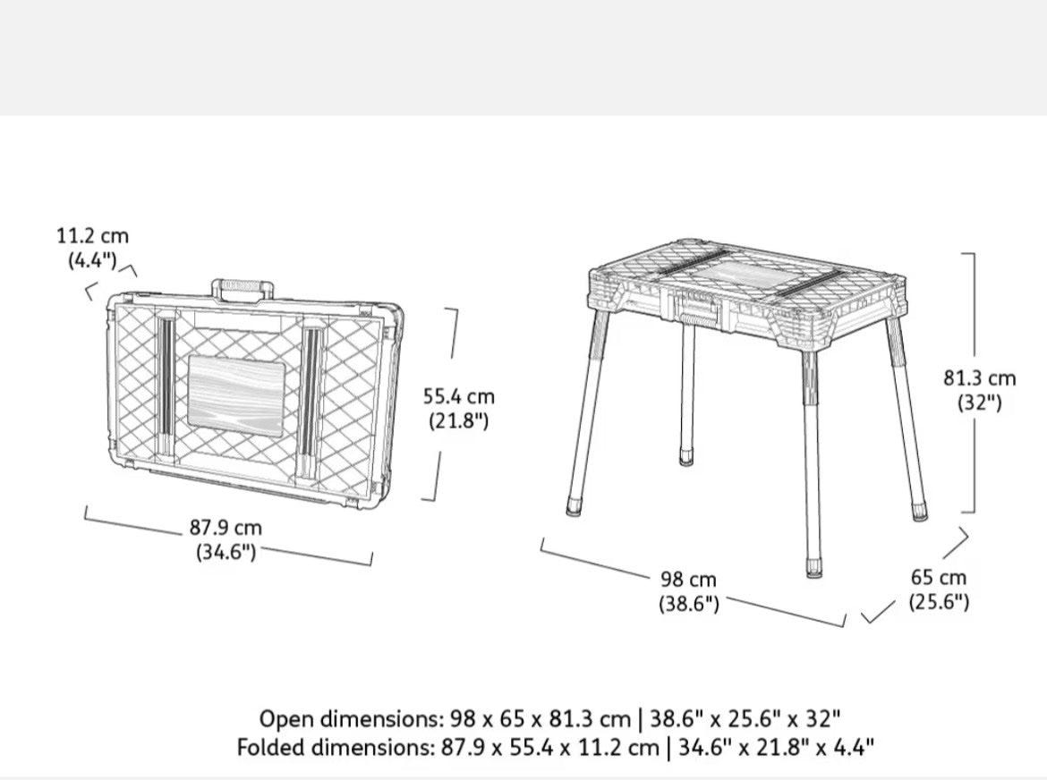 Keter Ultimate Work Table