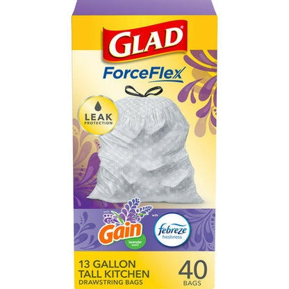 Glad 13g Trash Can Bundle