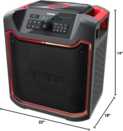 ION Audio Pathfinder 4 120W All-Weather Bluetooth Speaker