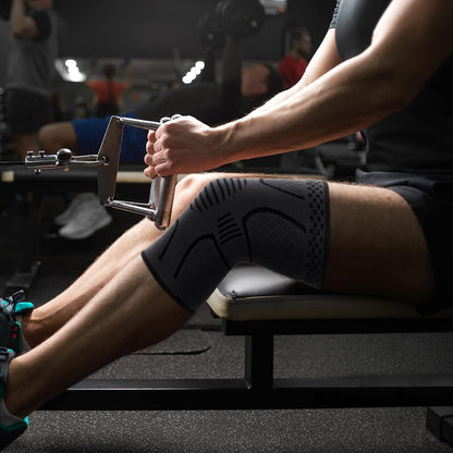 Double Couple Copper Knee Compression Sleeve, 2 Pack, Small