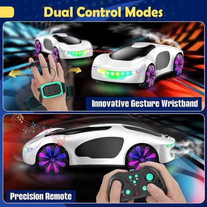 Gesture Sensing RC Stunt Car with USB Charging Dock
