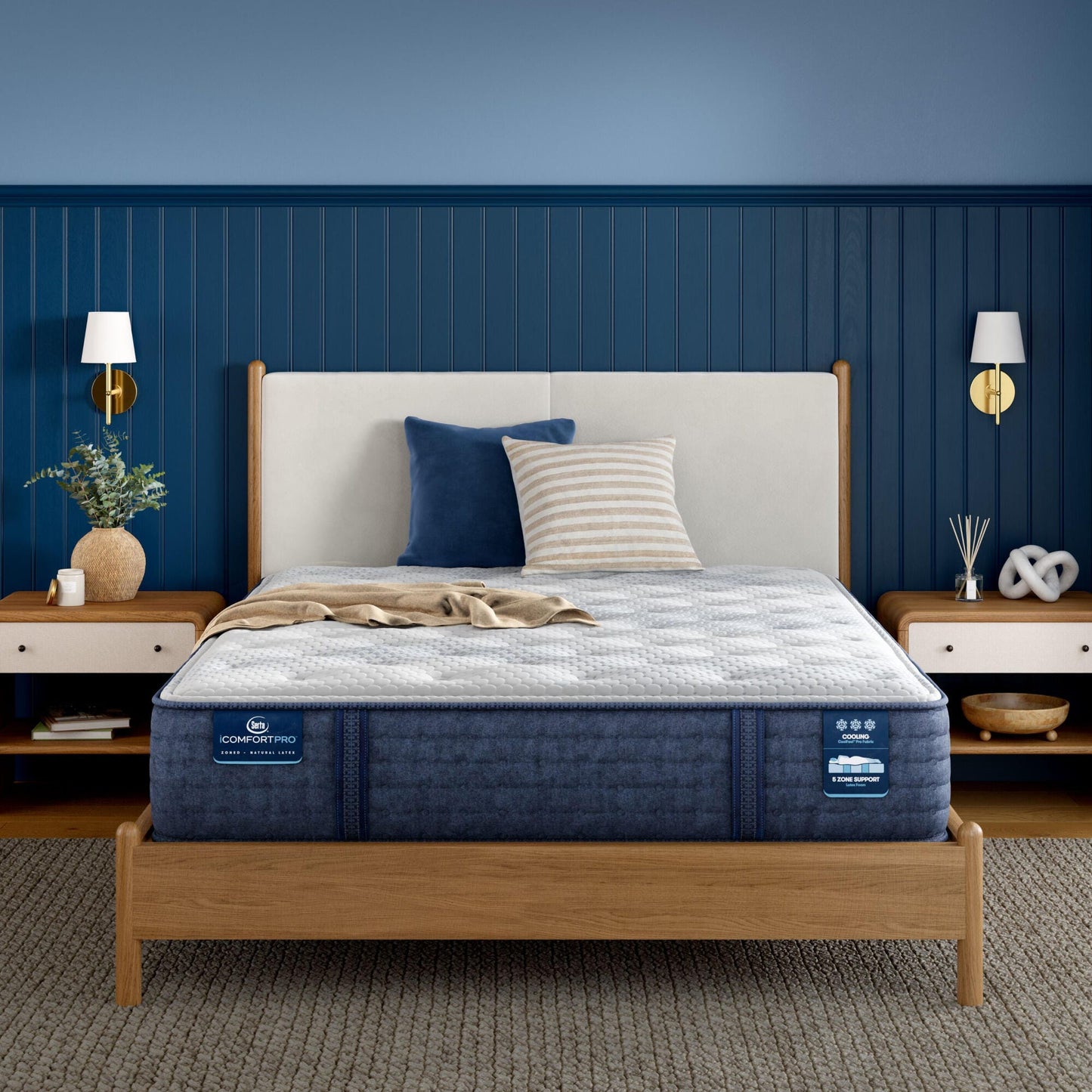 Serta LGN 13.5-Inch Plush Tight Top Queen Mattress