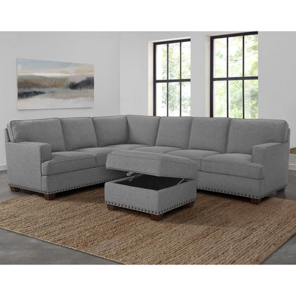 Emilee Fabric Sectional - Gray