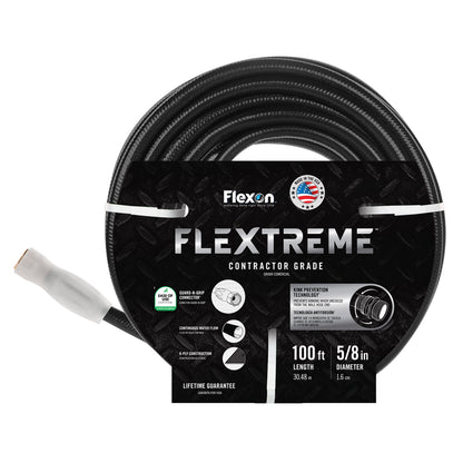 Flexon Contractor Grade 100 ft. Hose with Guard & Grip