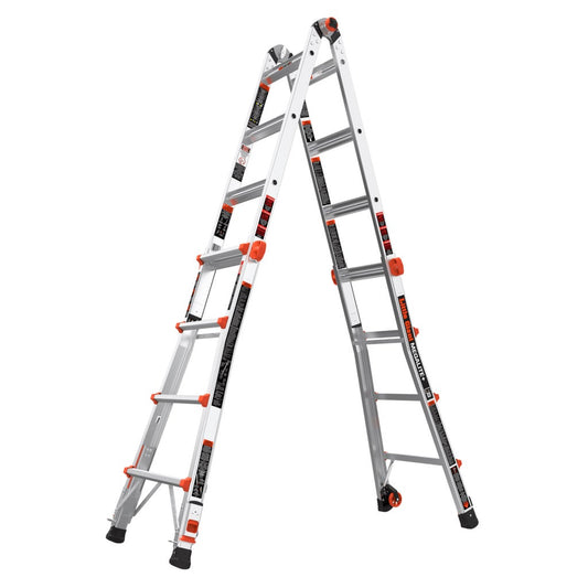 Little Giant MegaLite Multi-Position Ladder 18’1” Max Reach