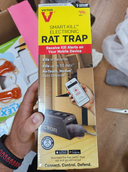 Victor Smart-Kill Battery Operated Electronic Rat Trap