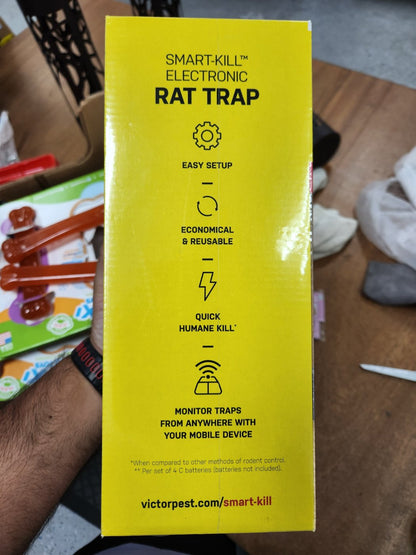 Victor Smart-Kill Battery Operated Electronic Rat Trap