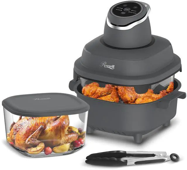 Rosewill RHAF-25001DG Glass Air Fryer Dark Grey